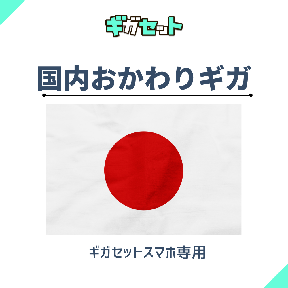 国内おかわりギガ【ギガセットスマホ】