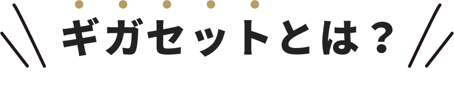 ギガセットとは