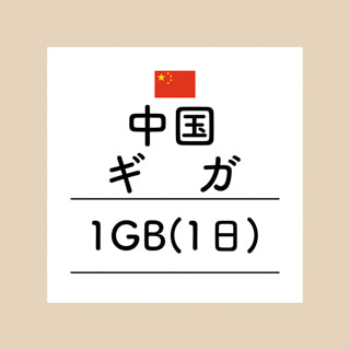 中国　1GB