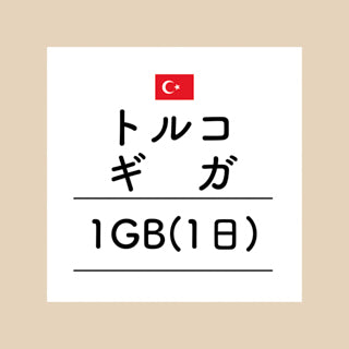 トルコ　1GB